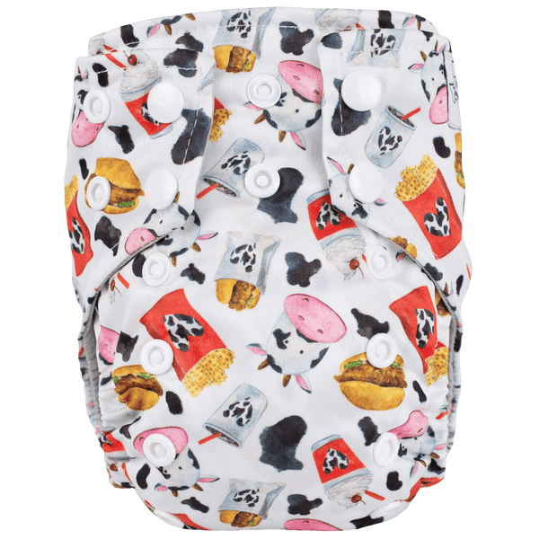 Tiny Tushies Newborn AIO Cloth Diaper - MOOGCO Baby