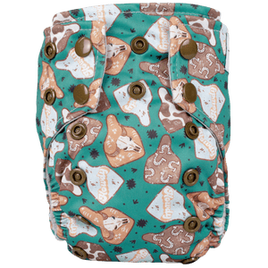 Tiny Tushies Newborn AIO Cloth Diaper - MOOGCO Baby