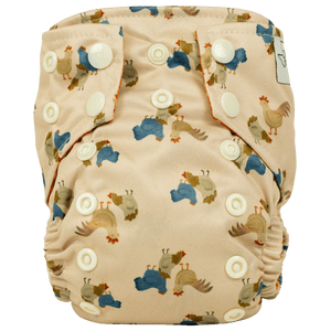 Tiny Tushies Newborn AIO Cloth Diaper - MOOGCO Baby