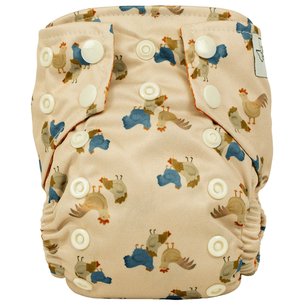 Tiny Tushies Newborn AIO Cloth Diaper - MOOGCO Baby