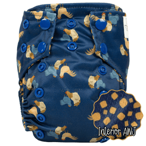 Tiny Tushies Newborn AIO Cloth Diaper - MOOGCO Baby