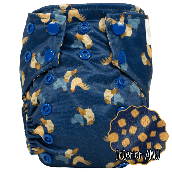Tiny Tushies Newborn AIO Cloth Diaper - MOOGCO Baby