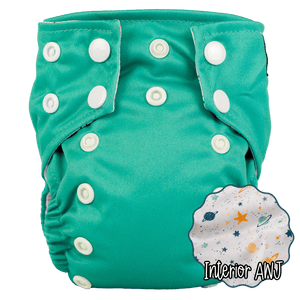 Tiny Tushies Newborn AIO Cloth Diaper - MOOGCO Baby