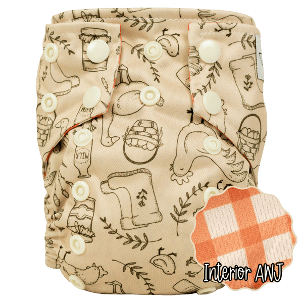Tiny Tushies Newborn AIO Cloth Diaper - MOOGCO Baby