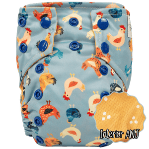 Tiny Tushies Newborn AIO Cloth Diaper - MOOGCO Baby