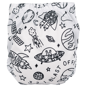 Tiny Tushies Newborn AIO Cloth Diaper - MOOGCO Baby