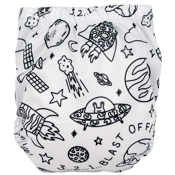 Tiny Tushies Newborn AIO Cloth Diaper - MOOGCO Baby