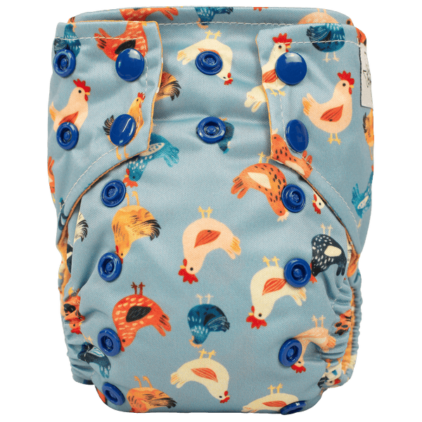 Tiny Tushies Newborn AIO Cloth Diaper - MOOGCO Baby