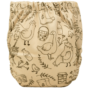 Tiny Tushies Newborn AIO Cloth Diaper - MOOGCO Baby