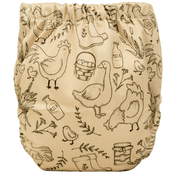 Tiny Tushies Newborn AIO Cloth Diaper - MOOGCO Baby