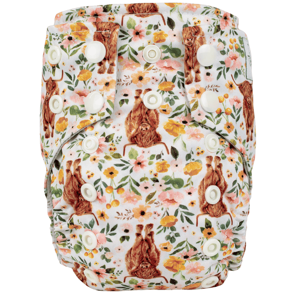 Tiny Tushies Newborn AIO Cloth Diaper - MOOGCO Baby