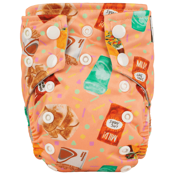 Tiny Tushies Newborn AIO Cloth Diaper - MOOGCO Baby