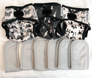 Tiny Tushies Newborn Hook & Loop Cover Bundles