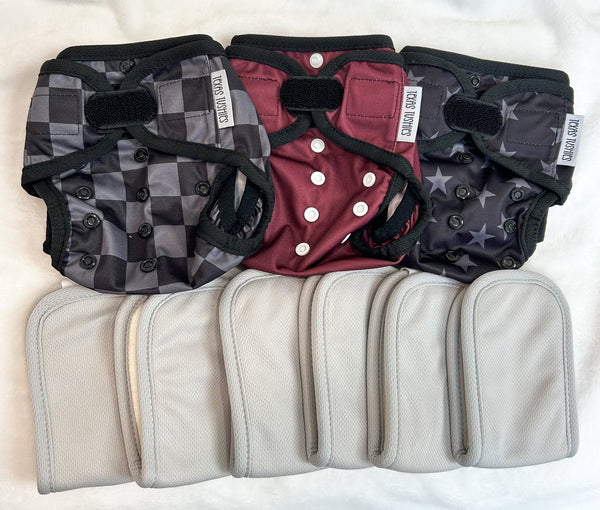 Tiny Tushies Newborn Hook & Loop Cover Bundles