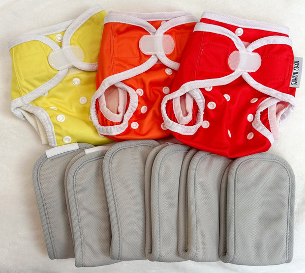 Tiny Tushies Newborn Hook & Loop Cover Bundles