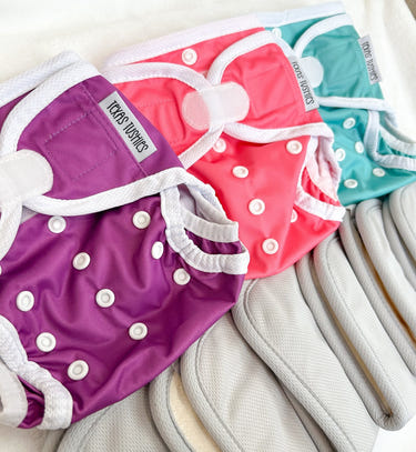 Tiny Tushies Newborn Hook & Loop Cover Bundles