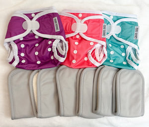 Tiny Tushies Newborn Hook & Loop Cover Bundles