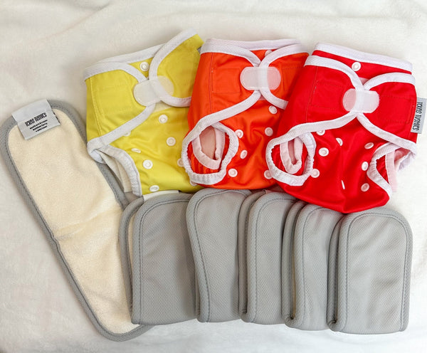 Tiny Tushies Newborn Hook & Loop Cover Bundles