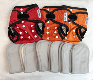 Tiny Tushies Newborn Hook & Loop Cover Bundles