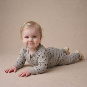 Organic 2-Way Zip Romper - Tiny Pines