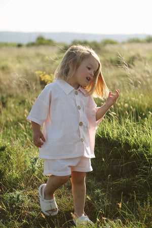 Boy Shirt-Short Set