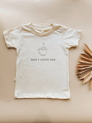 Dadas Coffee Date Organic Kids T-shirt