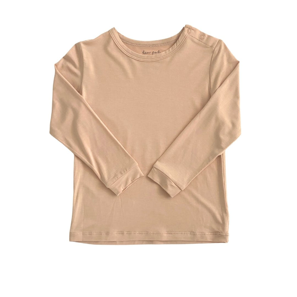 Toddler Pajama Set in Apricot - Soft, cozy sleepwear for your little one. Perfect for comfy nights!