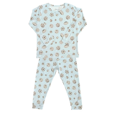 Toddler Pajama Set in Baby Ballers design, perfect for cozy sleepwear.
