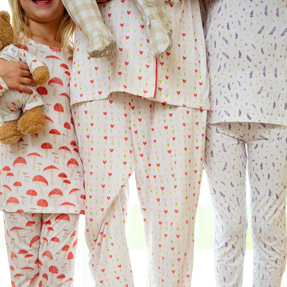 Toddler Pajama Set in French Lavender