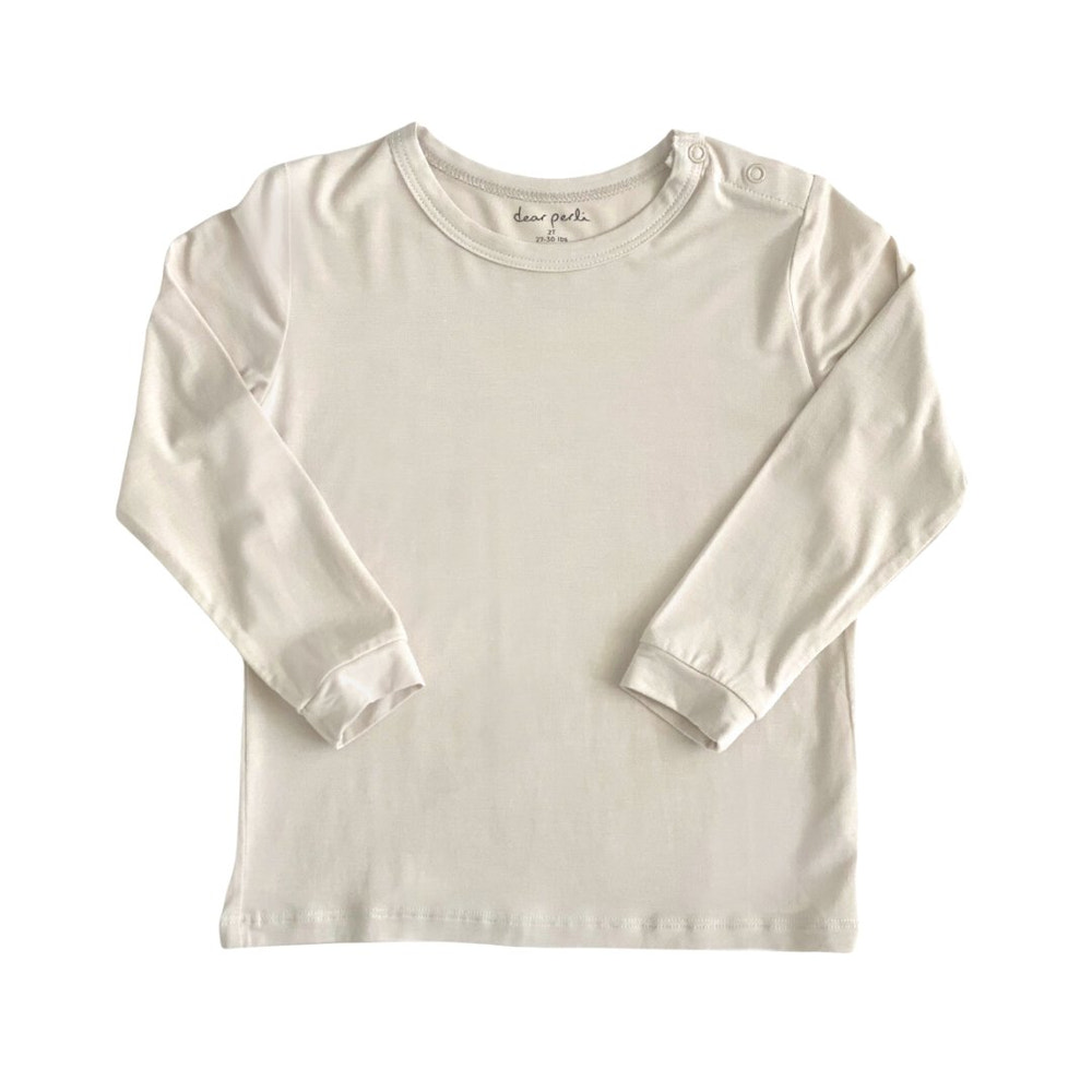 Toddler Pajama Set in Oat