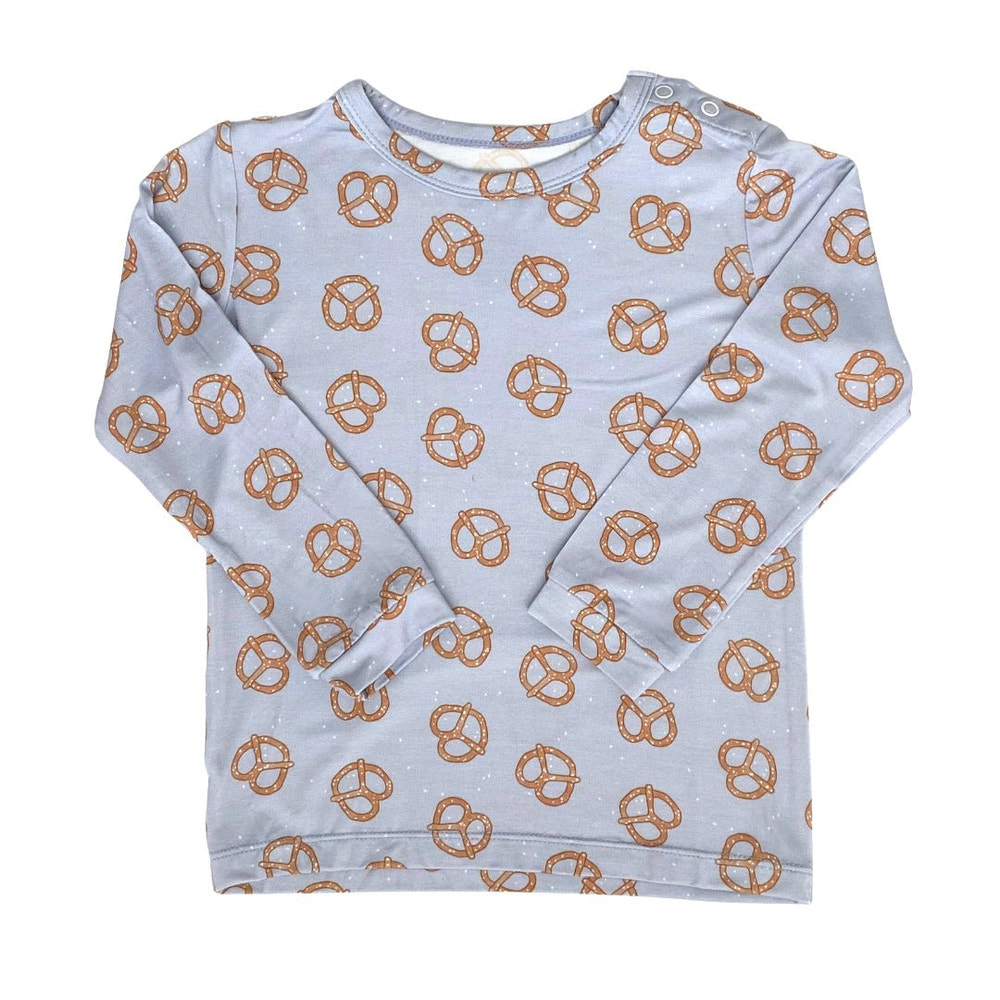 Toddler Pajama Set in Pretzel Twists