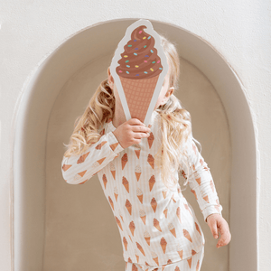 Toddler Pajama Set in Sundae Fun Day
