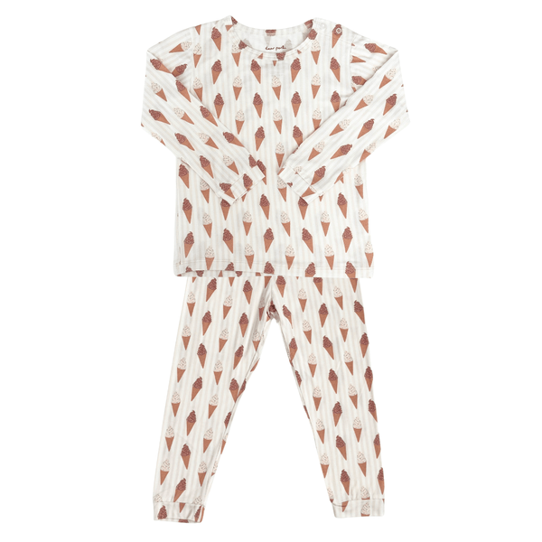 Toddler Pajama Set in Sundae Fun Day