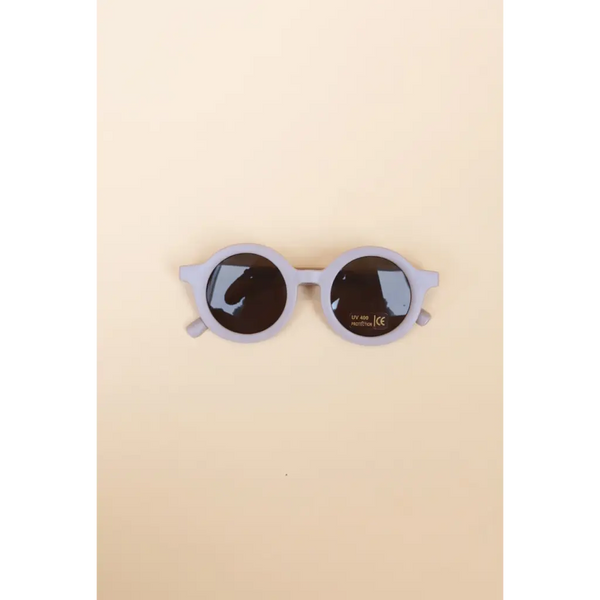 Round Retro Sunglasses for Kids | Sunshine Yellow