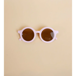 Round Retro Sunglasses for Kids | Mauve Purple