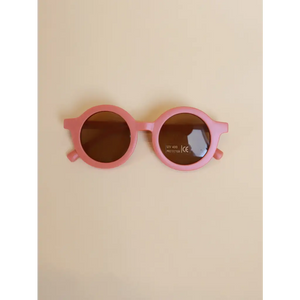 Round Retro Sunglasses for Kids | Mauve Purple