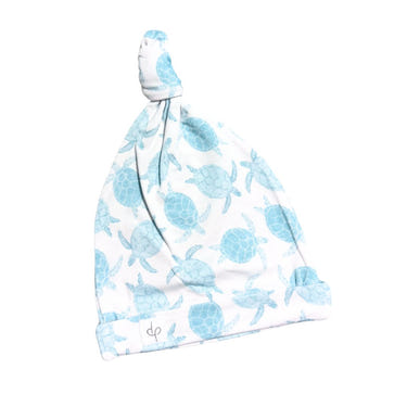 Top Knot Hat in Turtley Awesome design for babies, perfect for stylish and cozy headwear.