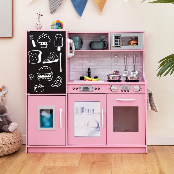 Toddler Pretend Play Kitchen for Boys and Girls 3-6 Years Old