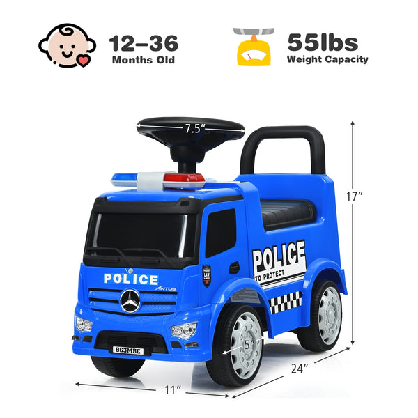Licensed Mercedes Benz Kids Fire Engine Racer - Educational