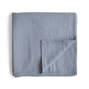 Organic Cotton Muslin Swaddle Blanket