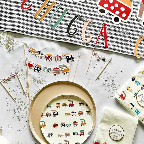 Train Cupcake Toppers (6pcs)