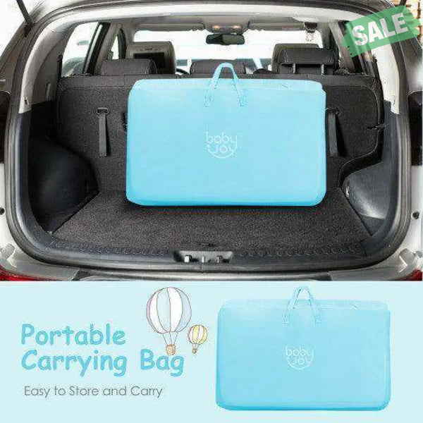 Travel Portable Baby Bed Side Sleeper Bassinet Crib with Carrying Bag-Gray Gray Bassinets & Bedside Sleepers