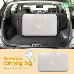 Travel Portable Baby Bed Side Sleeper Bassinet Crib with Carrying Bag-Gray Gray Bassinets & Bedside Sleepers