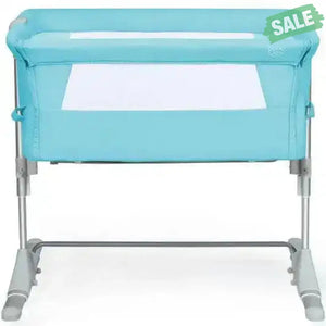 Travel Portable Baby Bed Side Sleeper Bassinet Crib with Carrying Bag-Gray Gray Bassinets & Bedside Sleepers