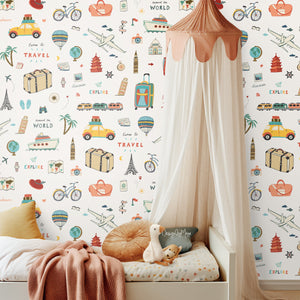 Alphabet Wallpaper - Nursery Wall Decor Wallpapers