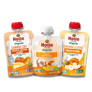 Tropical Bundle: Yogurt with Mango, Carrot Cat, Banana Llama