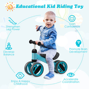 4 Wheels Baby Balance Bike Toy