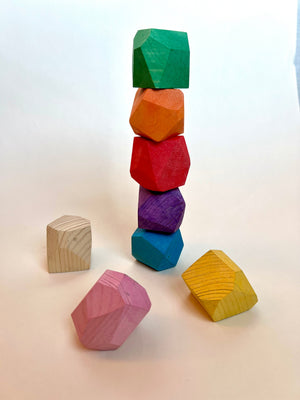 Tumi-ishi Balancing Rock Blocks- 16 pieces