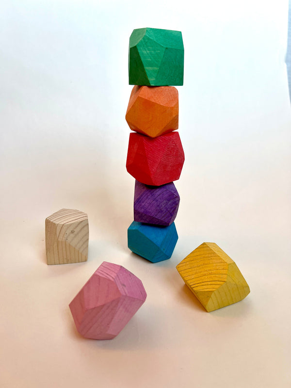 Tumi-ishi Balancing Rock Blocks-8 pieces