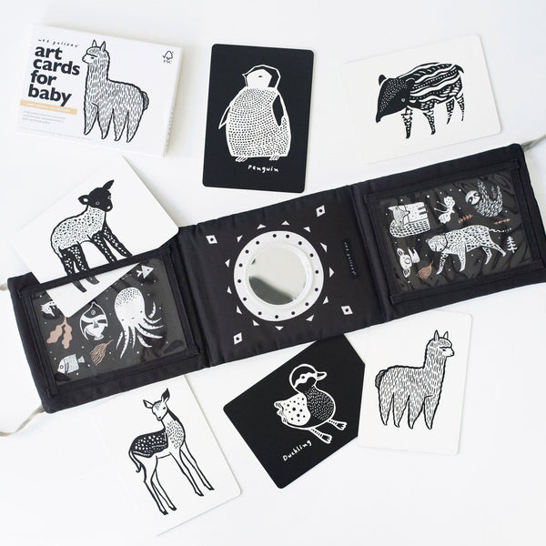 Baby Tummy Time Gallery with Mirror Bundle